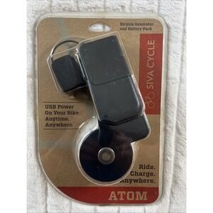 Siva Atom Bicycle USB Battery Charger Phone Bike powered energy New